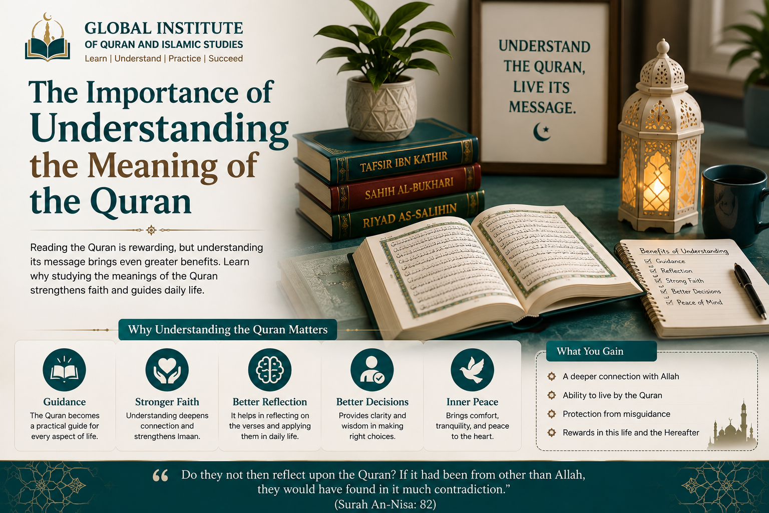 The Importance of Understanding the Meaning of the Quran